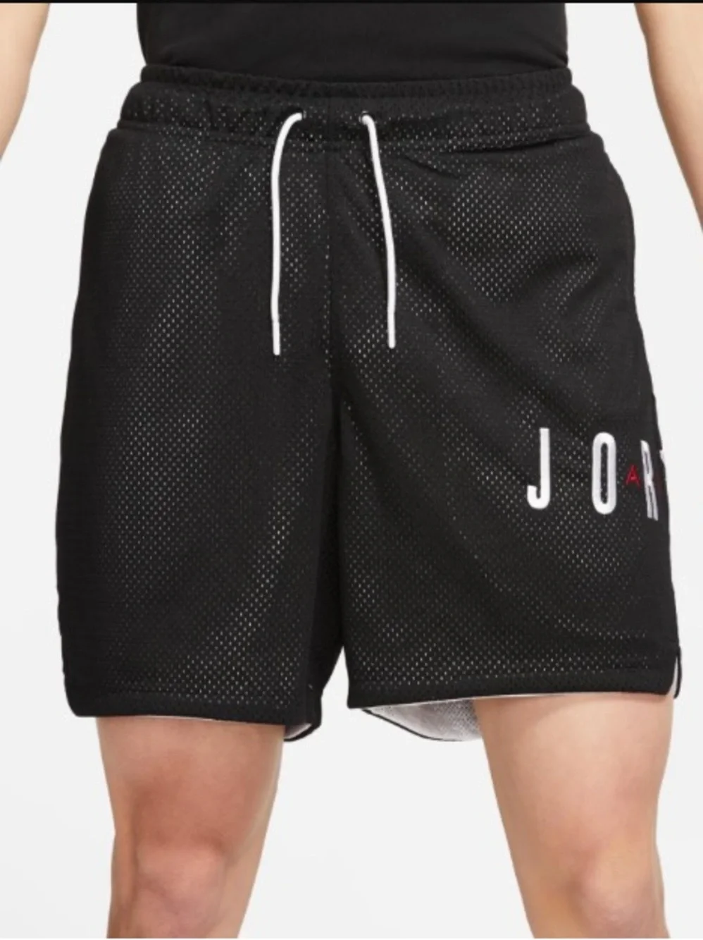 Air Jordan Jumpman Classic Mesh Shorts Black DV7742 Size Large